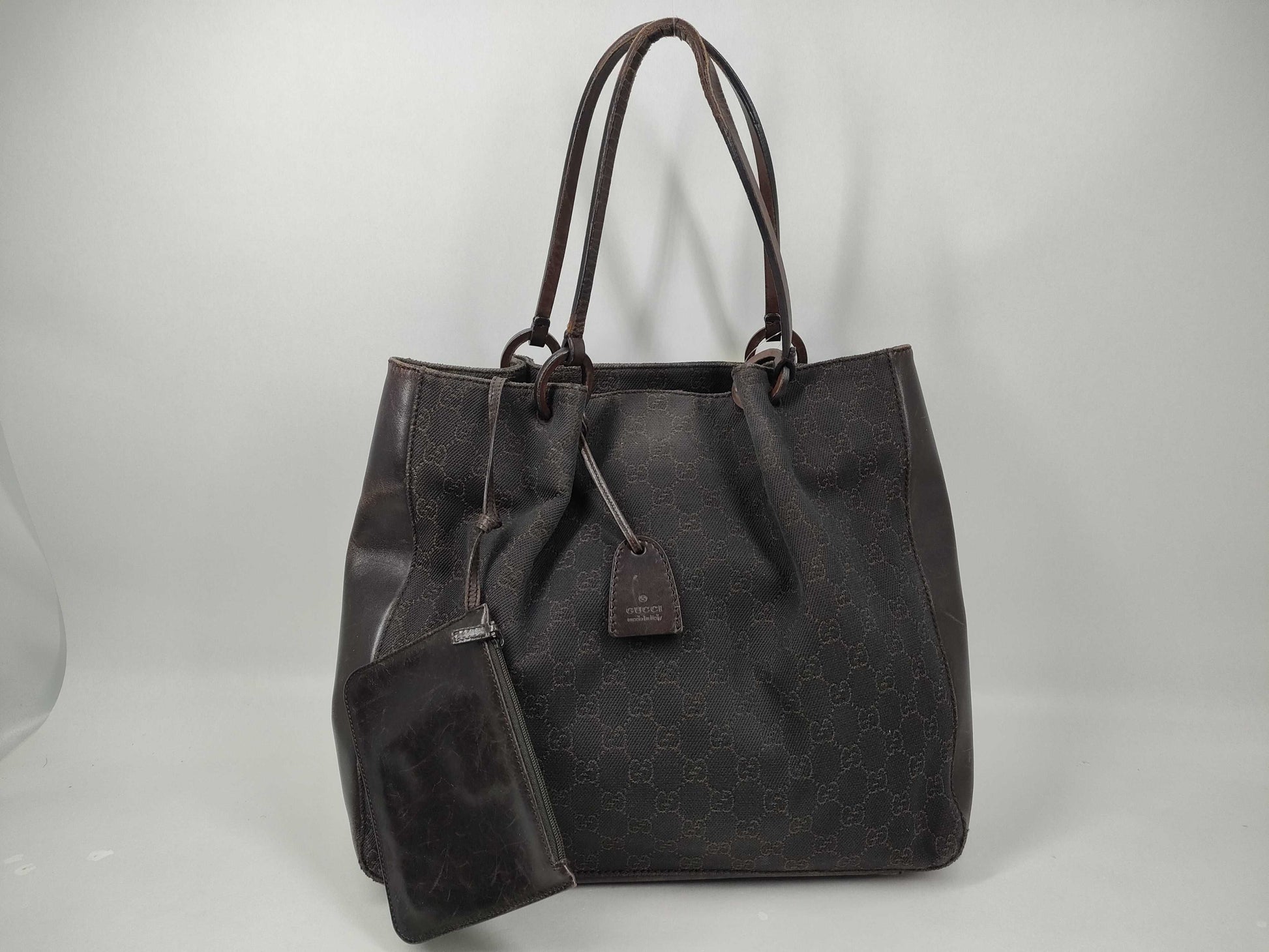 GUCCI GG Canvas Tote Bag 101920 Tote Bag