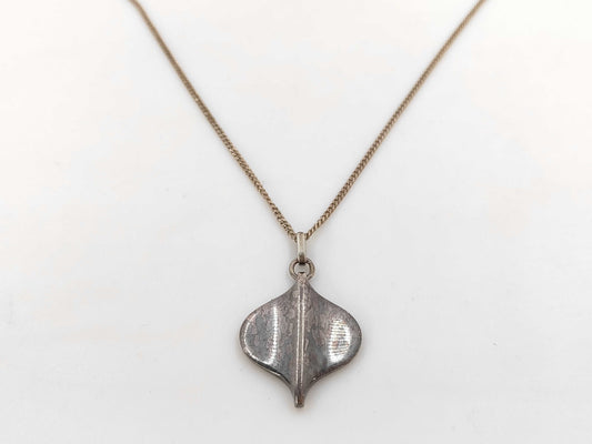 Georg Jensen Leaf Motif/Rhombus SV925 10.5g Necklace