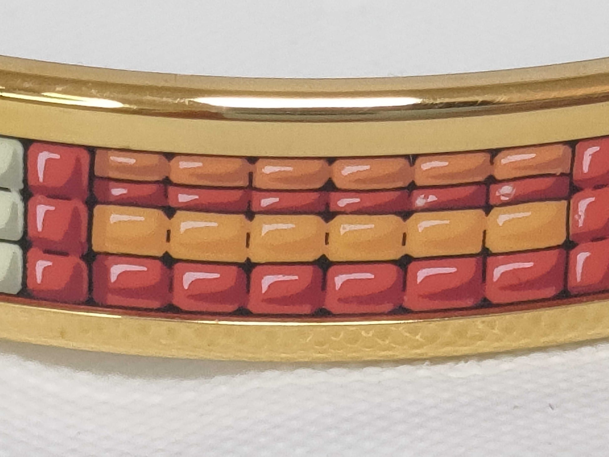 HERMES enamel bracelet/bangle bracelet/bangle