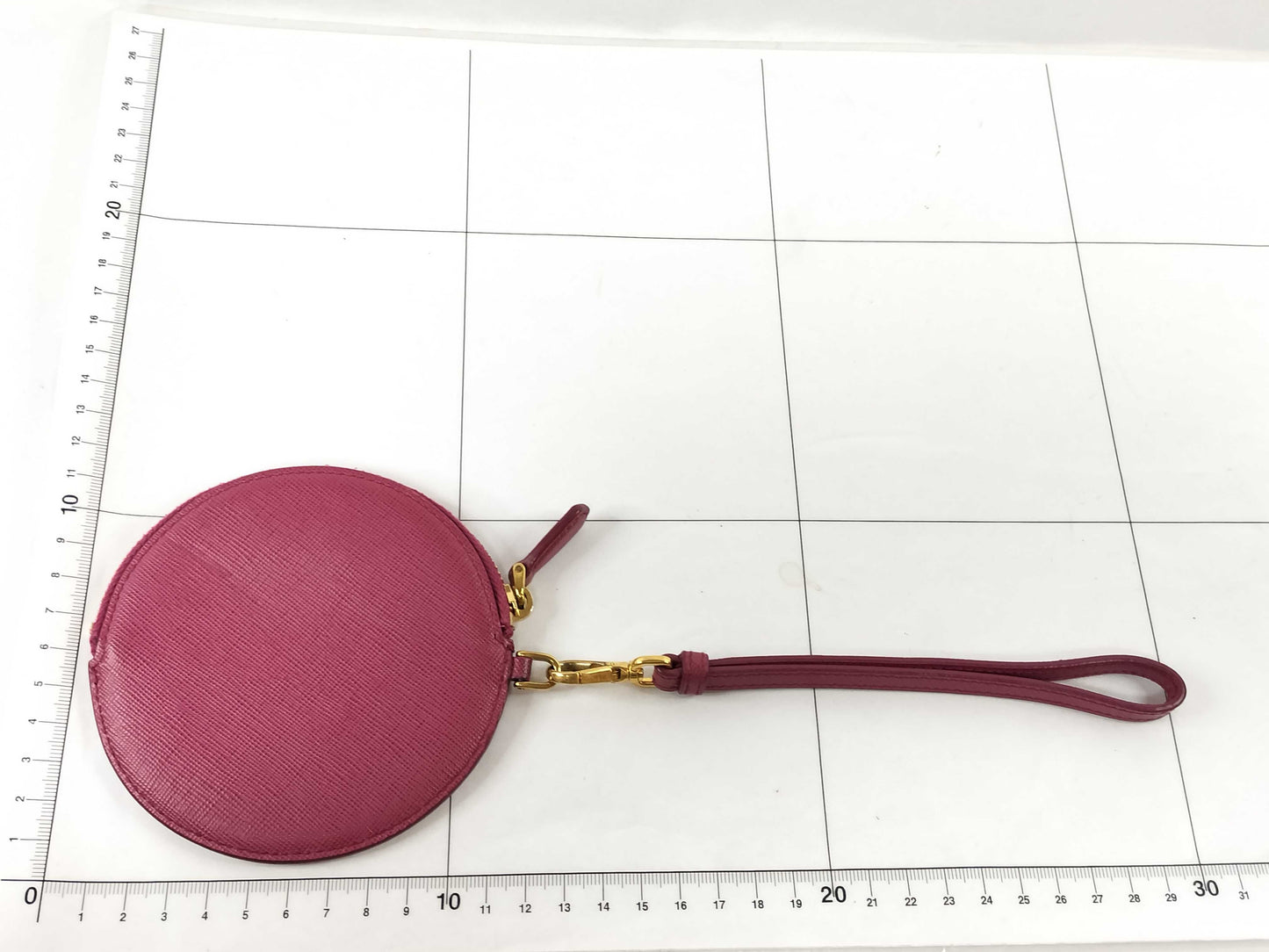 PRADA Saffiano Coin Case Coin Case