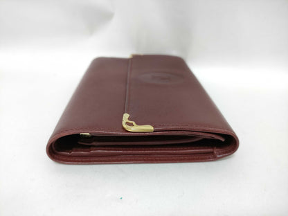 Cartier Must Clasp Wallet with Box