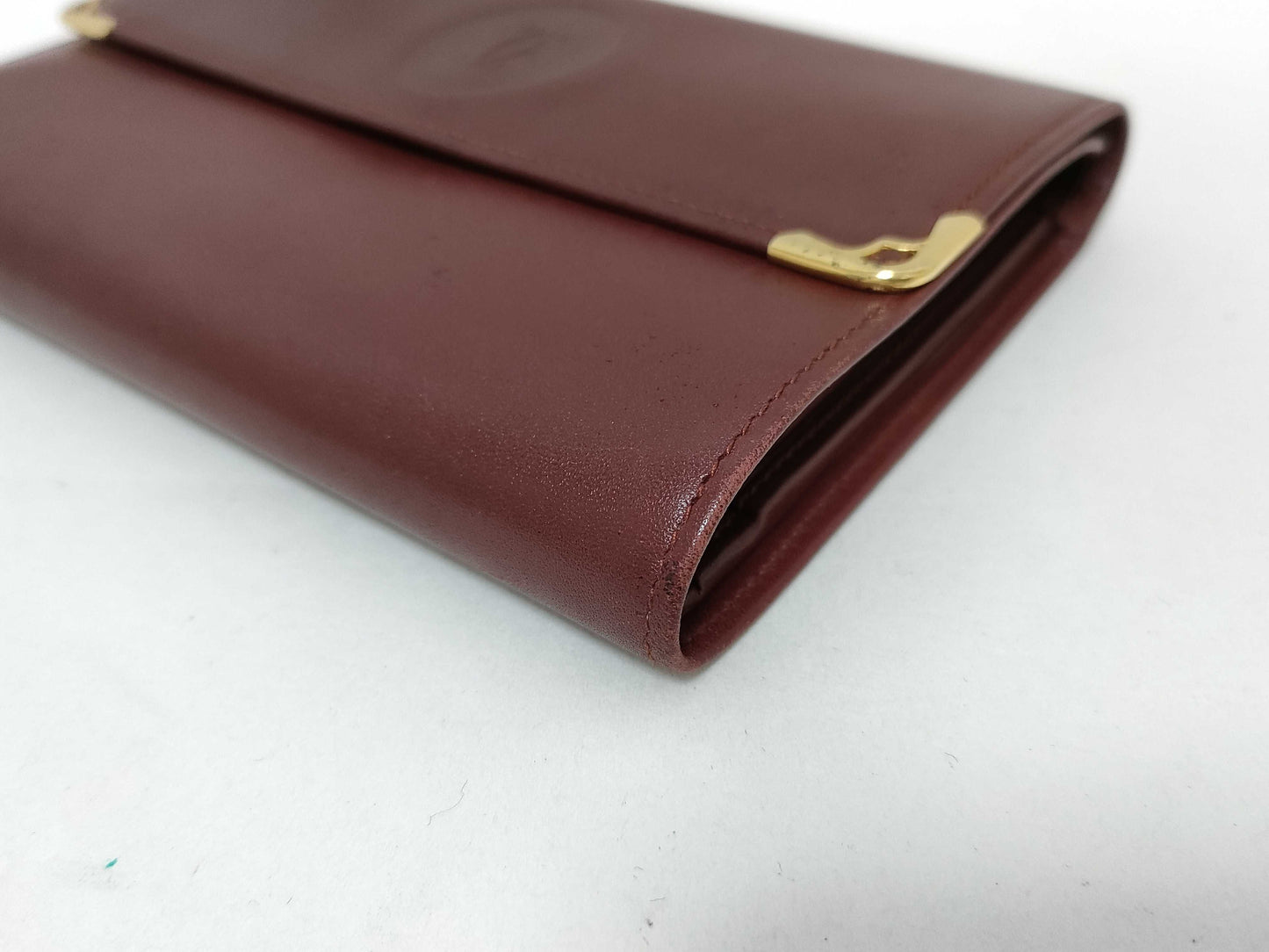 Cartier Must Clasp Wallet with Box