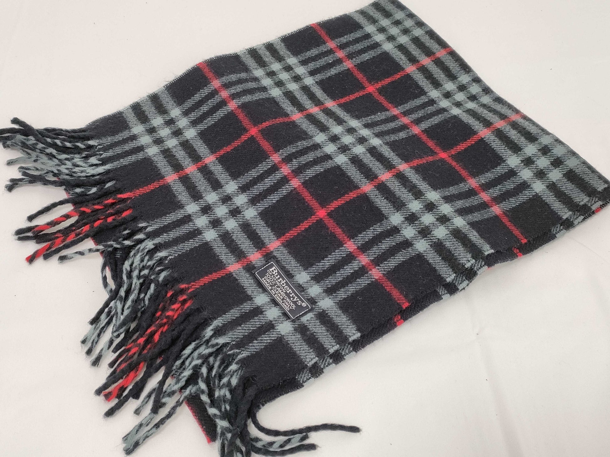 BURBERRY Scarf Burberry 100% Wool Scarf