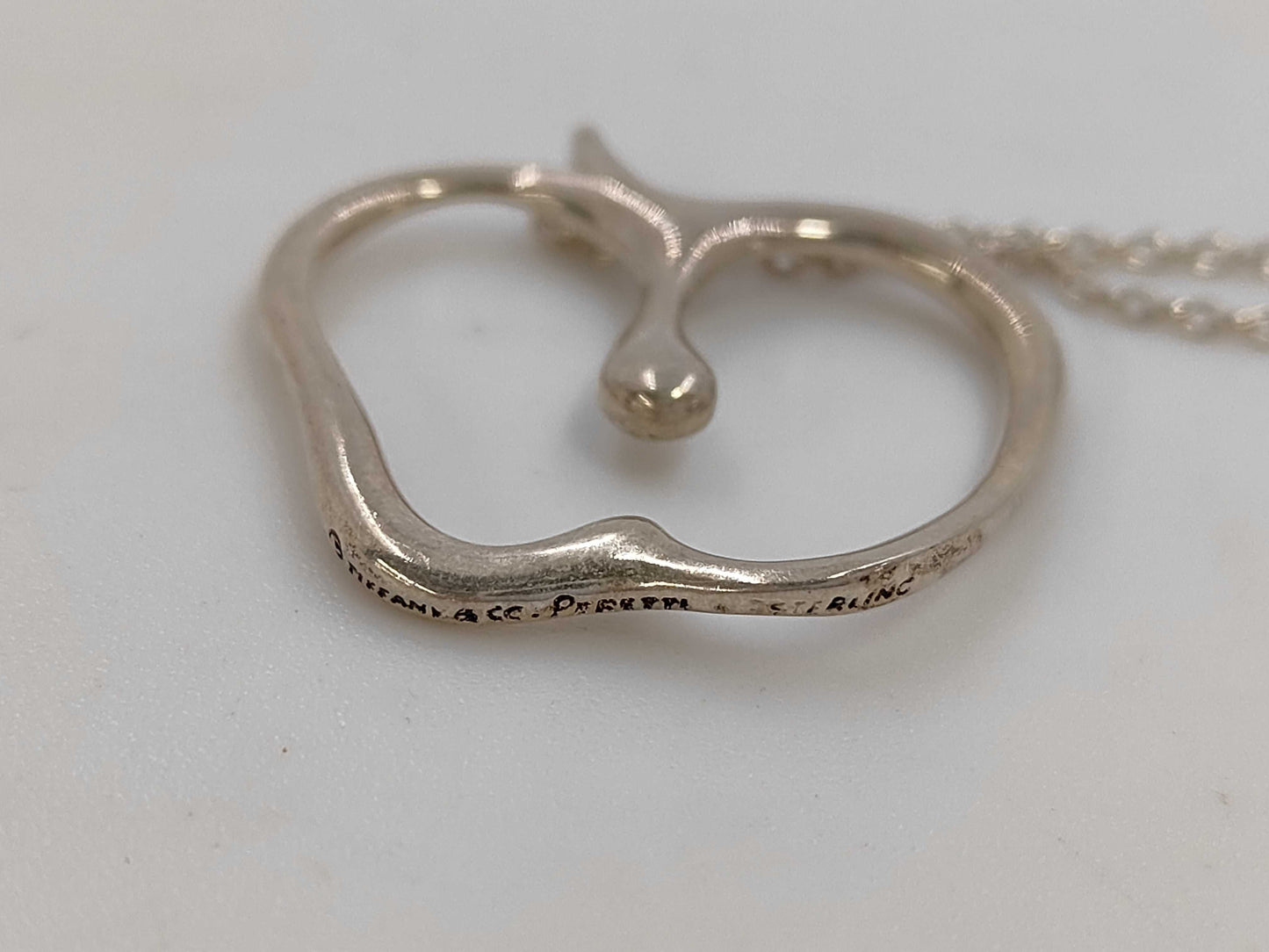 Tiffany & Co. Sterling Silver 925 Apple Necklace 8.1g