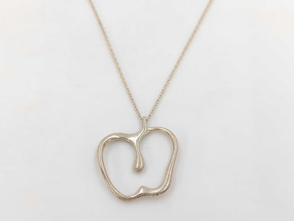 Tiffany & Co. Sterling Silver 925 Apple Necklace 8.1g