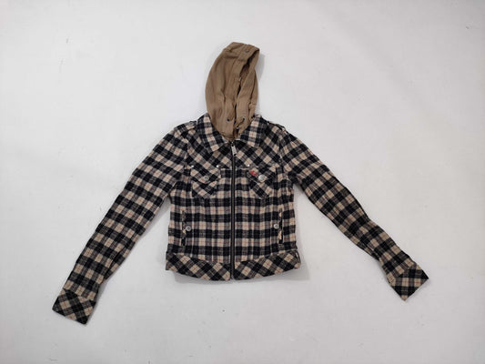 BURBERRY Blue Label Hooded Wool Jacket