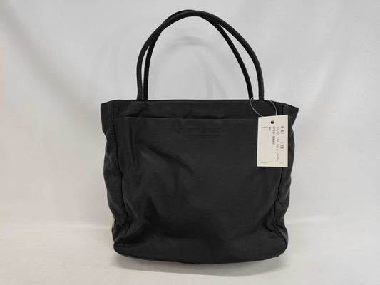 PRADA Nylon Triangle Plate Handbag