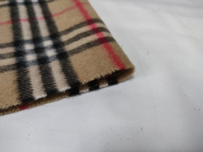 BURBERRY 100% Cashmere Nova Check Scarf