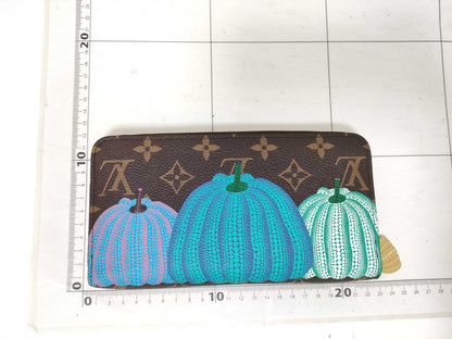 LOUIS VUITTON M82106 Zippy Wallet Yayoi Kusama Collaboration Wallet