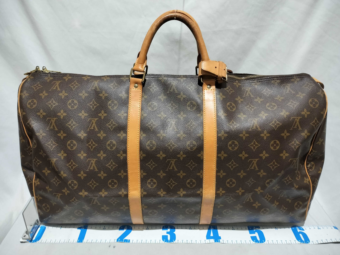 LOUIS VUITTON Monogram M41422 Keepall 60 Boston Bag