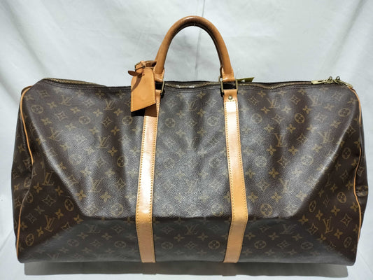 LOUIS VUITTON Monogram M41422 Keepall 60 Boston Bag