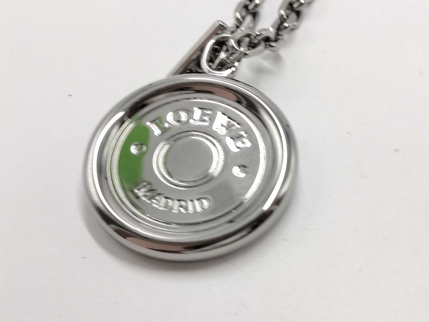 LOEWE Silver Medal Charm