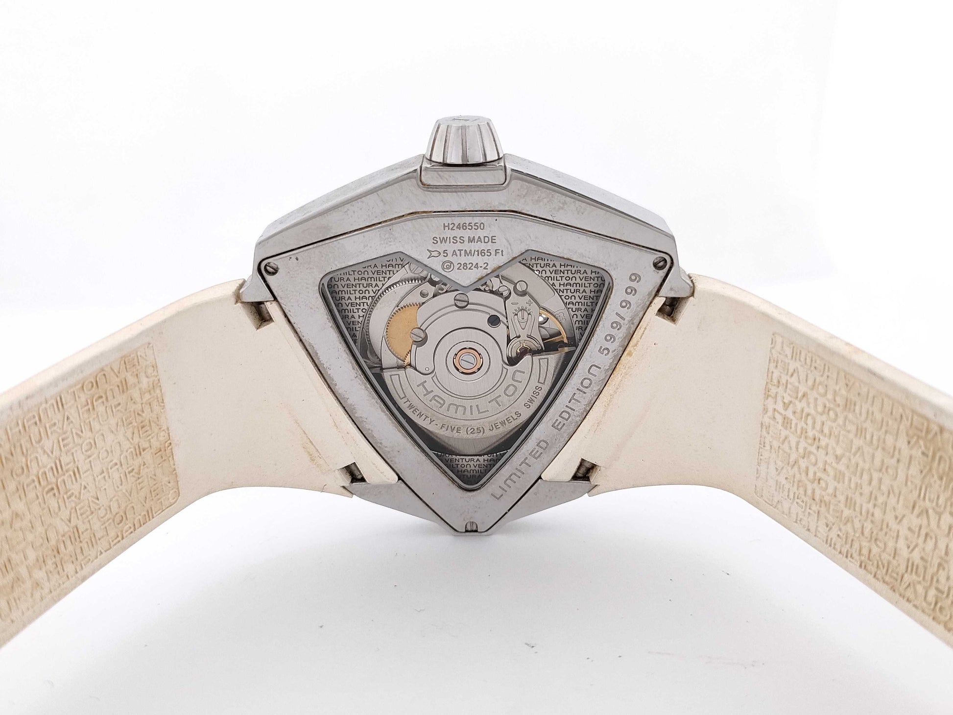 HAMILTON Ventura H246550 Men's Watch with Discolored Strap