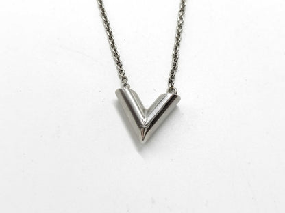 LOUIS VUITTON M63197 Essential V Torn Necklace