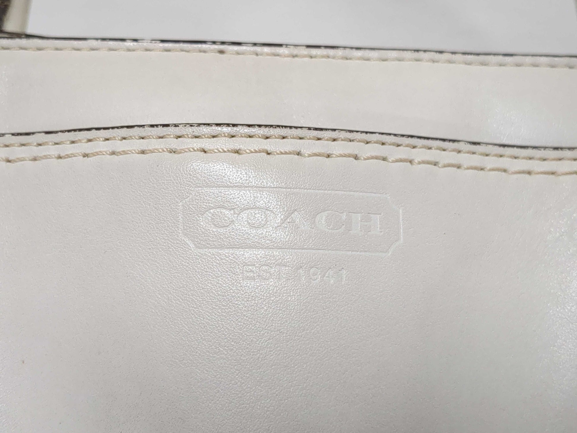 COACH Signature F19810 Canvas Leather Shoulder Bag and 3-Piece Tote Set