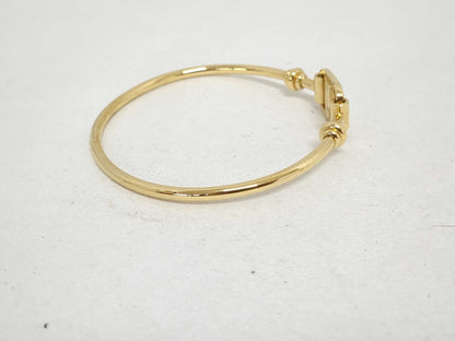 Salvatore Ferragamo Gancini Scarf Ring/Vara Bangle Set Bracelet/Bangle