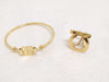 Salvatore Ferragamo Gancini Scarf Ring/Vara Bangle Set Bracelet/Bangle