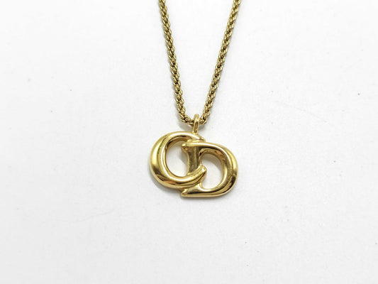 Dior CD logo necklace
