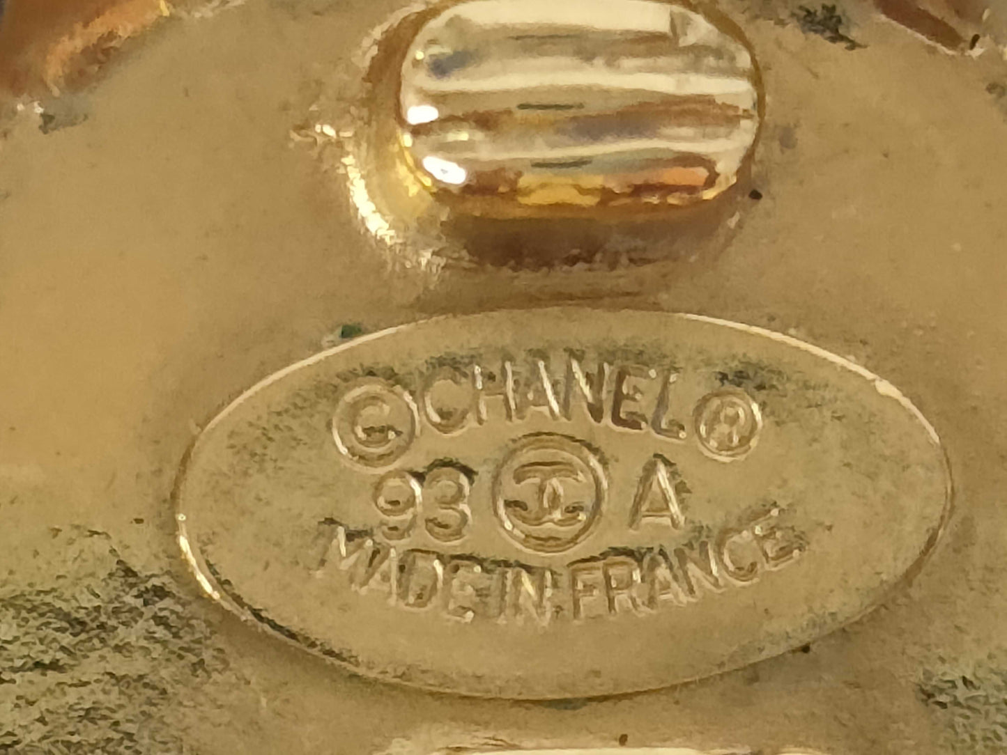 CHANEL 93A Design Earrings Earrings Earrings