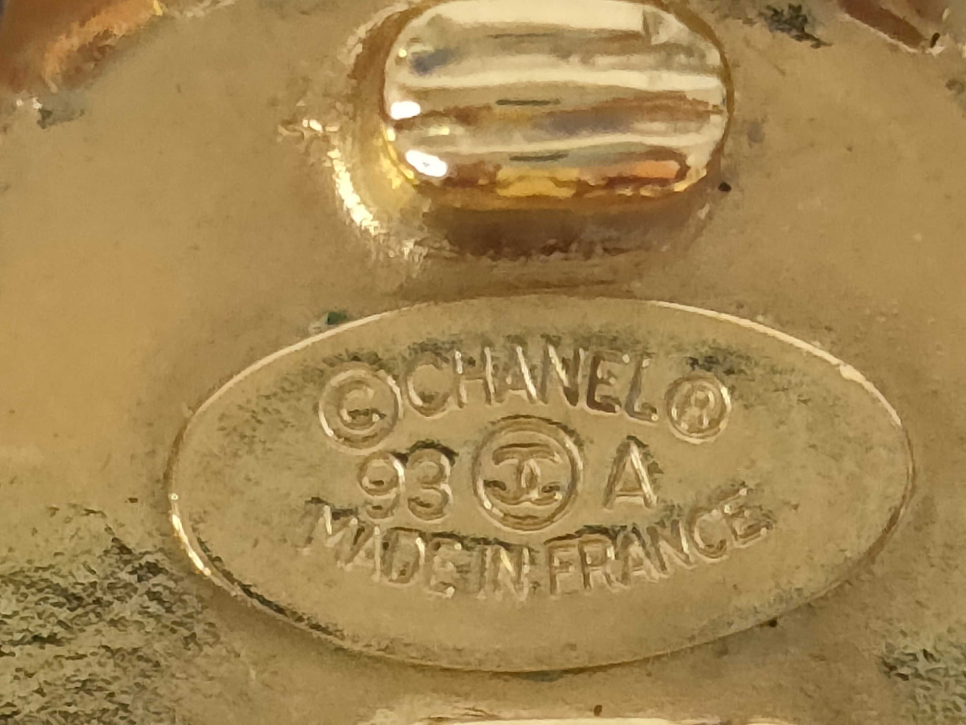 CHANEL 93A Design Earrings Earrings Earrings