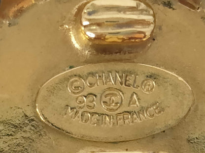 CHANEL 93A Design Earrings Earrings Earrings