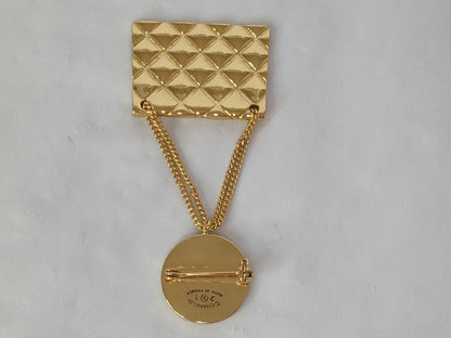 CHANEL Coin Bag/Brooch Brooch