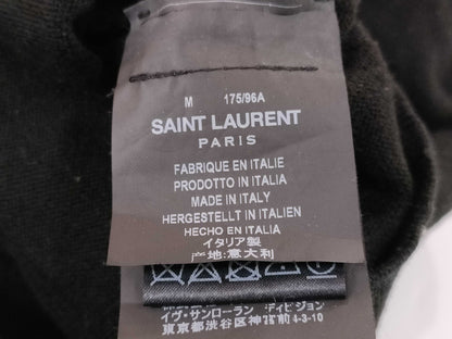 Yves Saint Laurent Pullover Hoodie Black Top