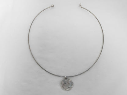 CHANEL 925 Camellia Choker Necklace