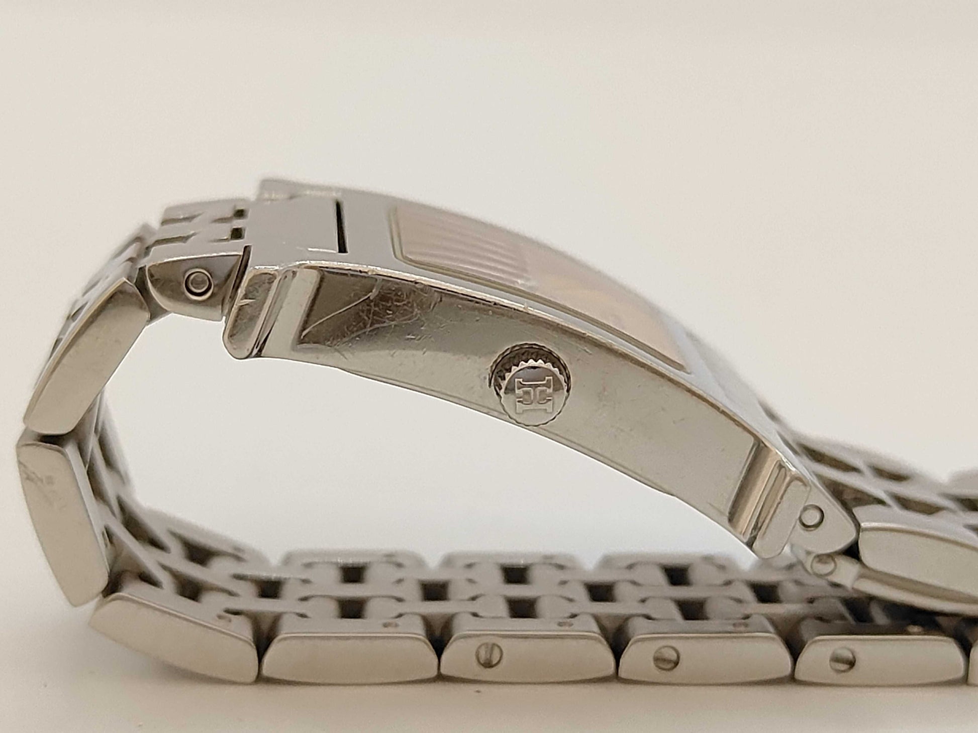 HERMES H Watch HH1.210 1199173 Quartz Orange Dial Women's Watch