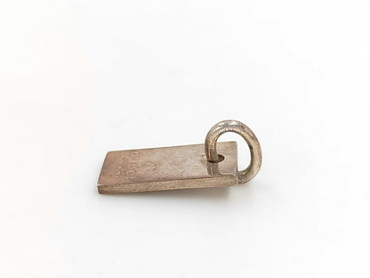 GUCCI Ag925 tag top only SV925 4.1g pendant top