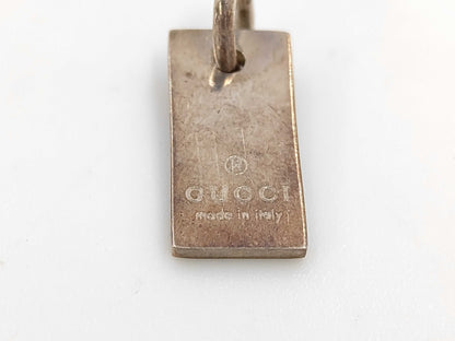 GUCCI Ag925 tag top only SV925 4.1g pendant top