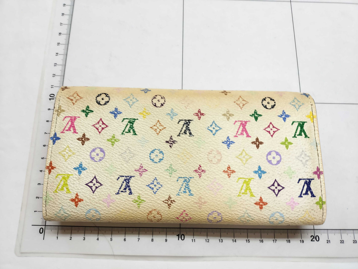 LOUIS VUITTON Monogram Multicolore M93744 Portefeuille Sarah Wallet