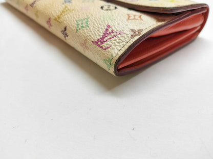 LOUIS VUITTON Monogram Multicolore M93744 Portefeuille Sarah Wallet