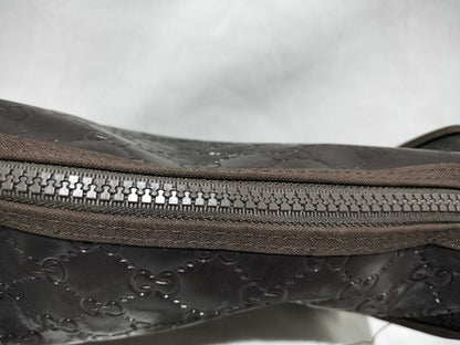 GUCCI Sherry PVC Pouch Damaged