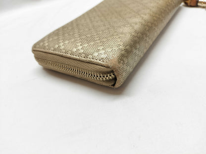 GUCCI Bamboo Long Wallet