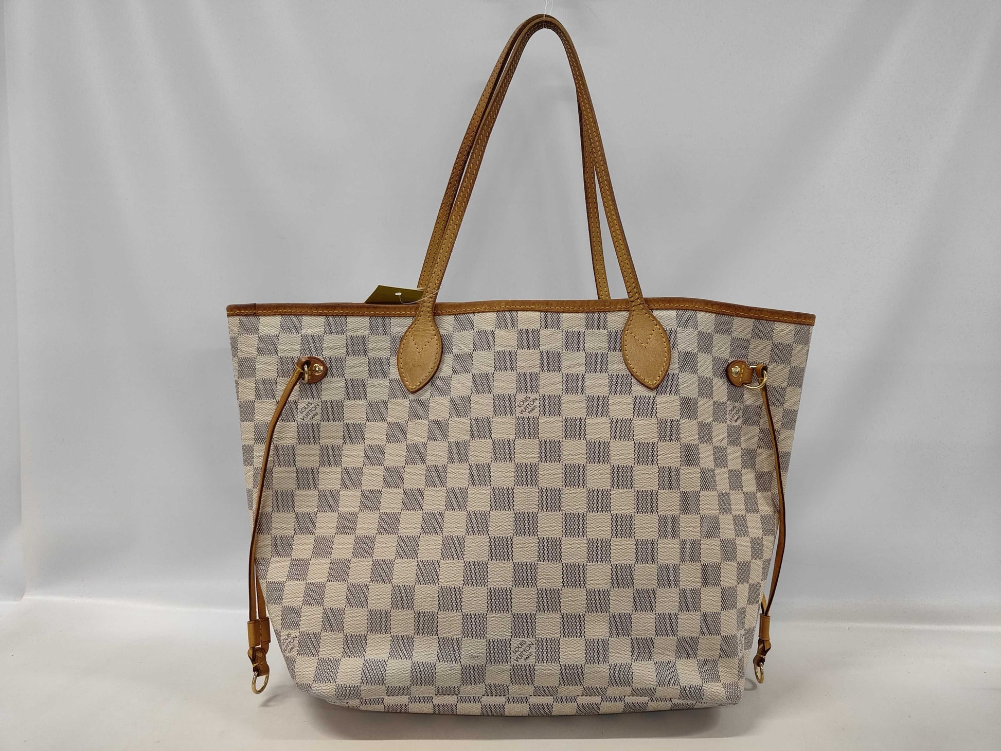 LOUIS VUITTON Damier N51105 Neverfull MM Tote Bag