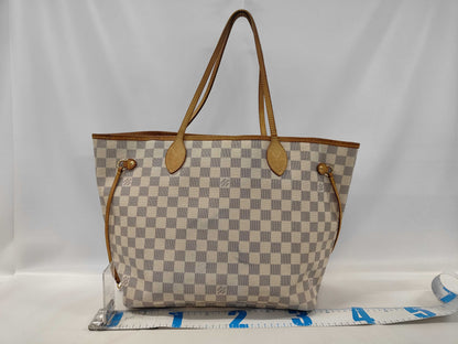 LOUIS VUITTON Damier N51105 Neverfull MM Tote Bag