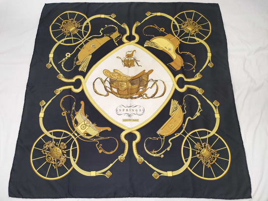 HERMES Carre Spring Scarf 