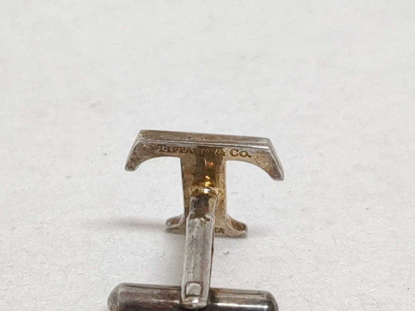 Tiffany & Co. T Logo Cufflinks and Tie Pins Set, SV925, 9.8g