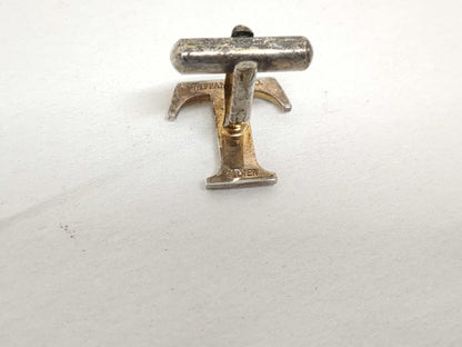 Tiffany & Co. T Logo Cufflinks and Tie Pins Set, SV925, 9.8g