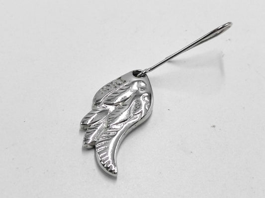 Dior feather earrings