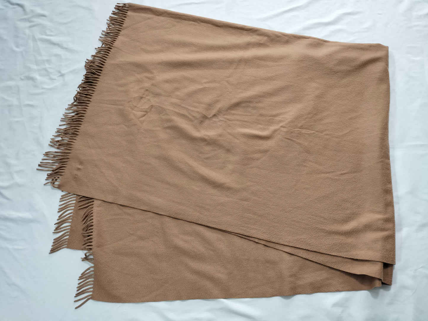 HERMES Cashmere x Silk Large Stole Other Accessories