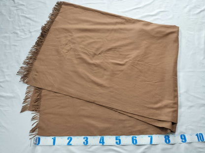 HERMES Cashmere x Silk Large Stole Other Accessories