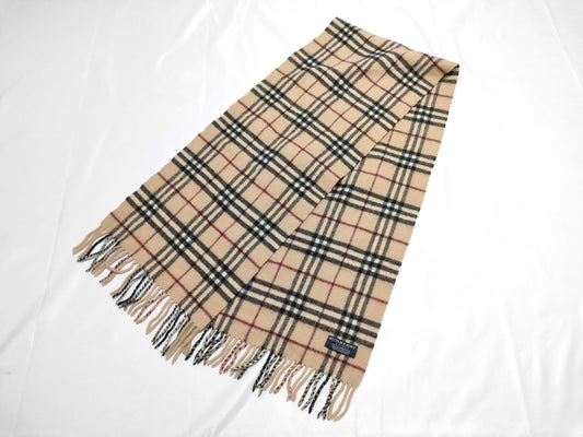 BURBERRY London Nova 100% Lambswool Scarf