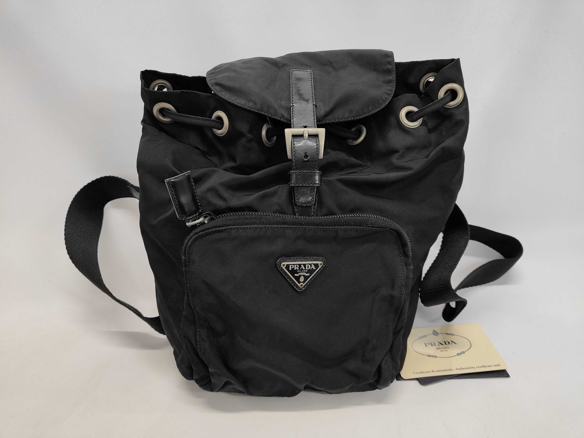 PRADA nylon backpack