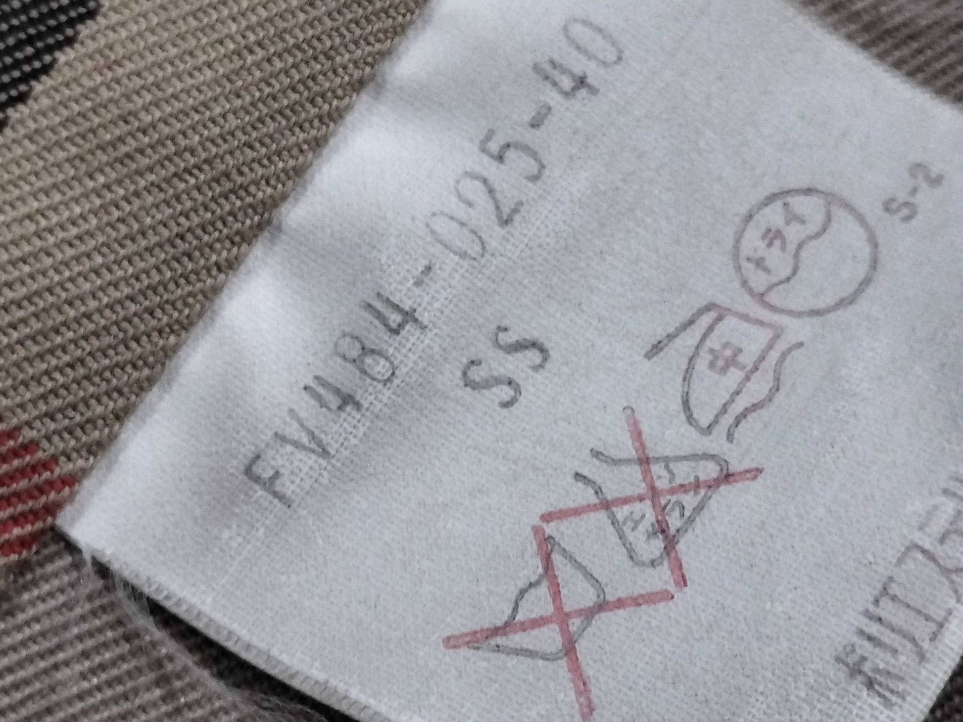 BURBERRY trench coat with stains