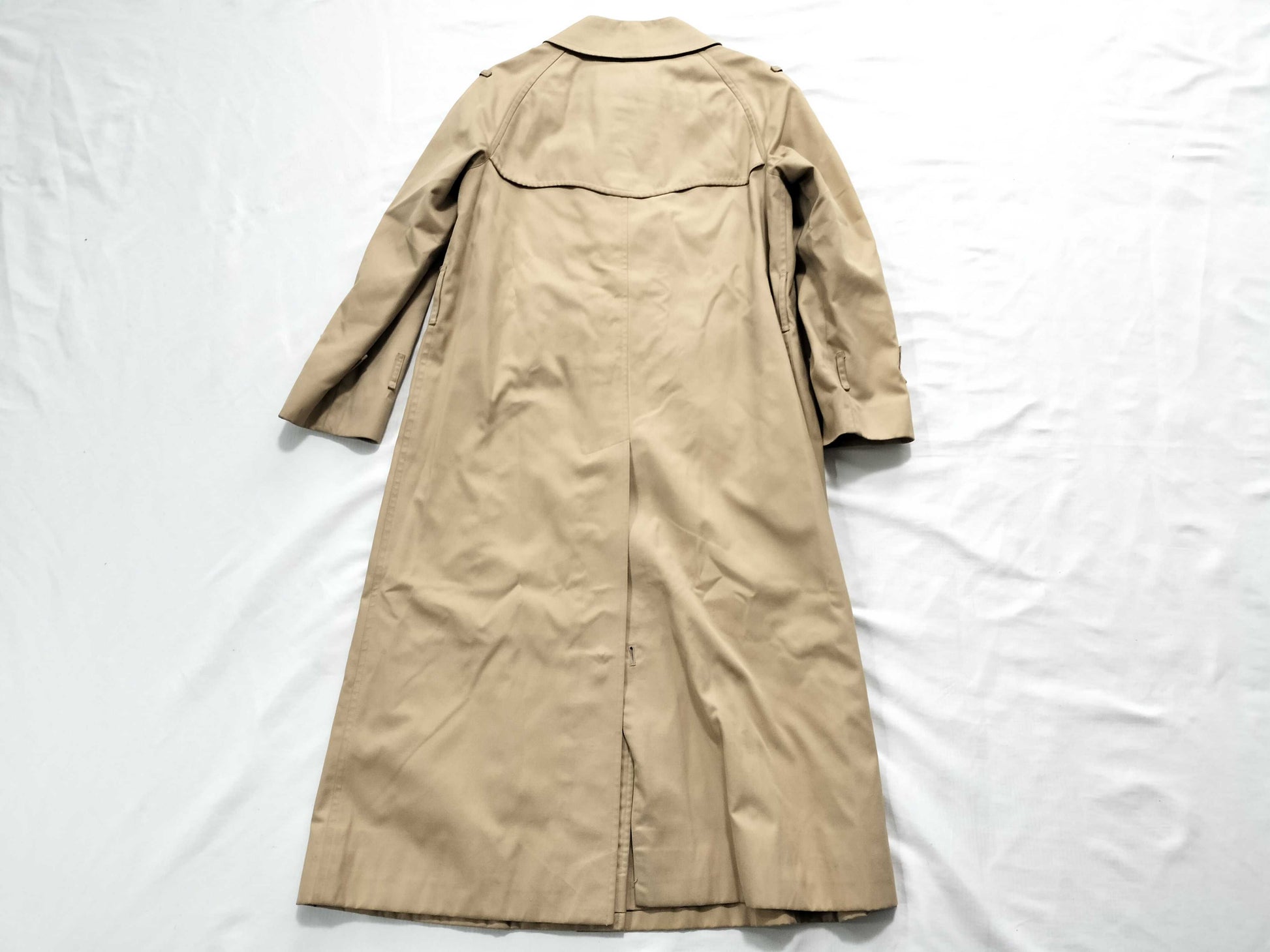 BURBERRY trench coat with stains