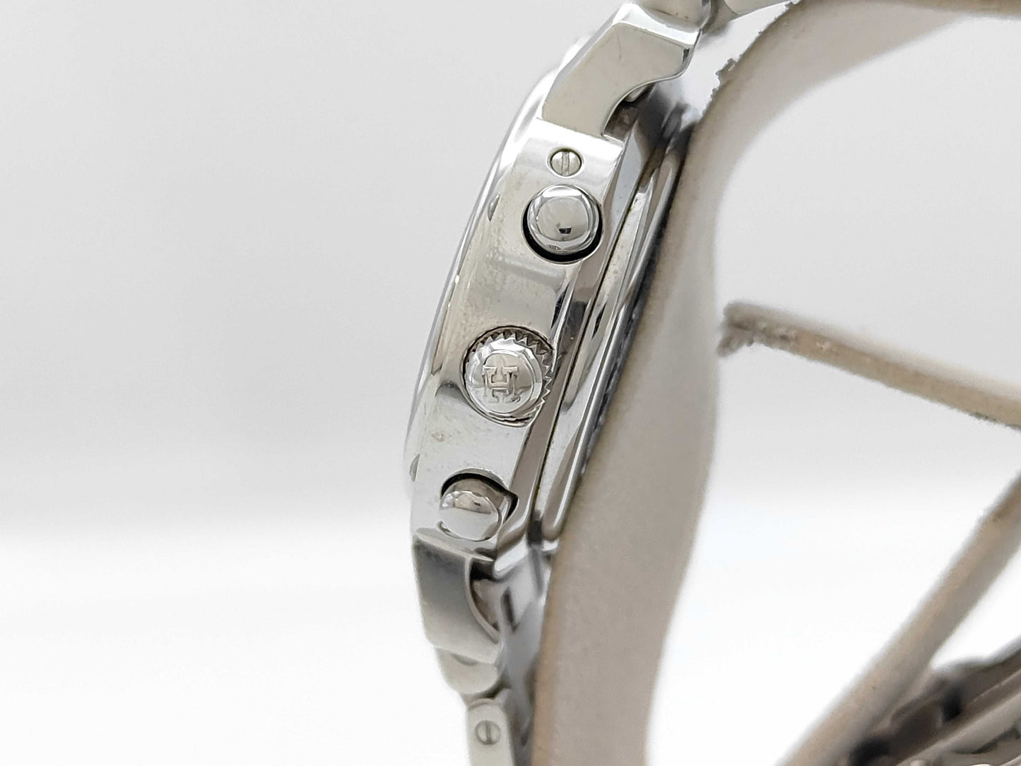 HERMES CL1.310 1610415 Quartz White Dial Women's Watch