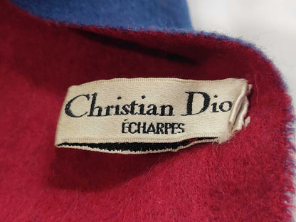 Dior 100% wool scarf