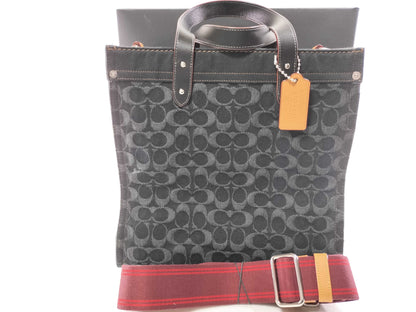 COACH Signature CG092 Tote 2-way Tote Bag